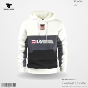 FILA Contrast Hoodie (WHITE)