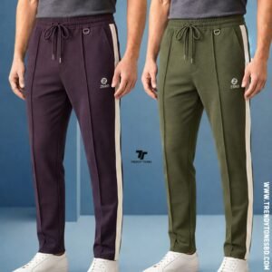 Joggers Combo (Maroon & Olive) Code- 103