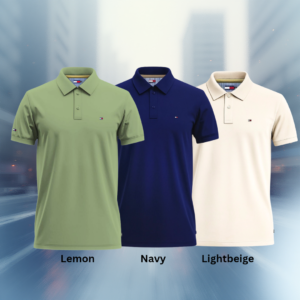 PK Polo combo (Lemon-Navy-Lightbeige)code-107