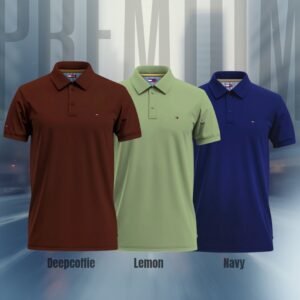 PK Polo combo (Deepcoffee-Lemon-Navy)code-105