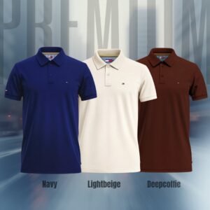PK Polo combo (Navy-Lightbeige-Deepcoffee)code-102